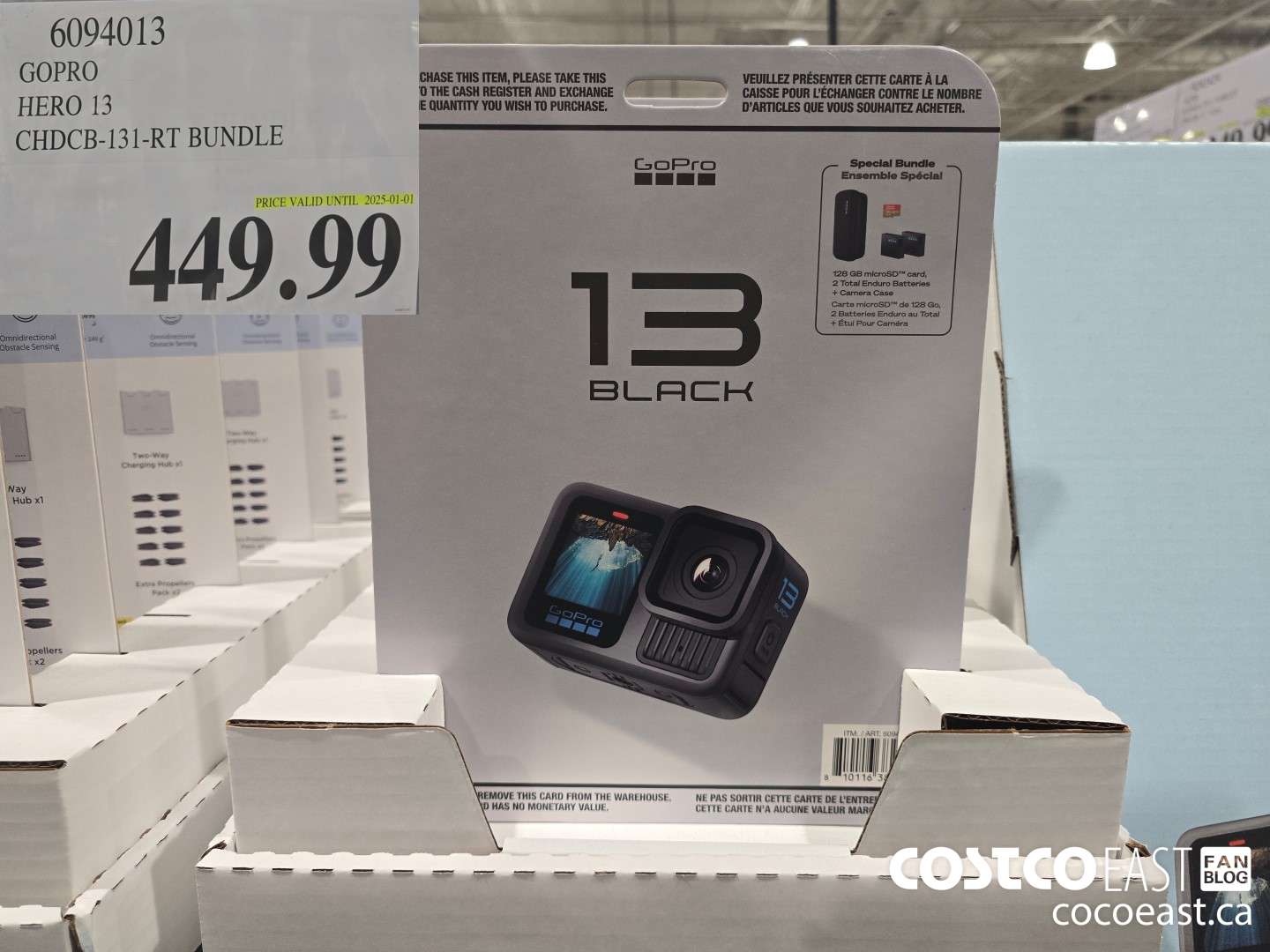 6094013 GOPRO HERO 13 CHDCB-131-RT BUNDLE $449.99