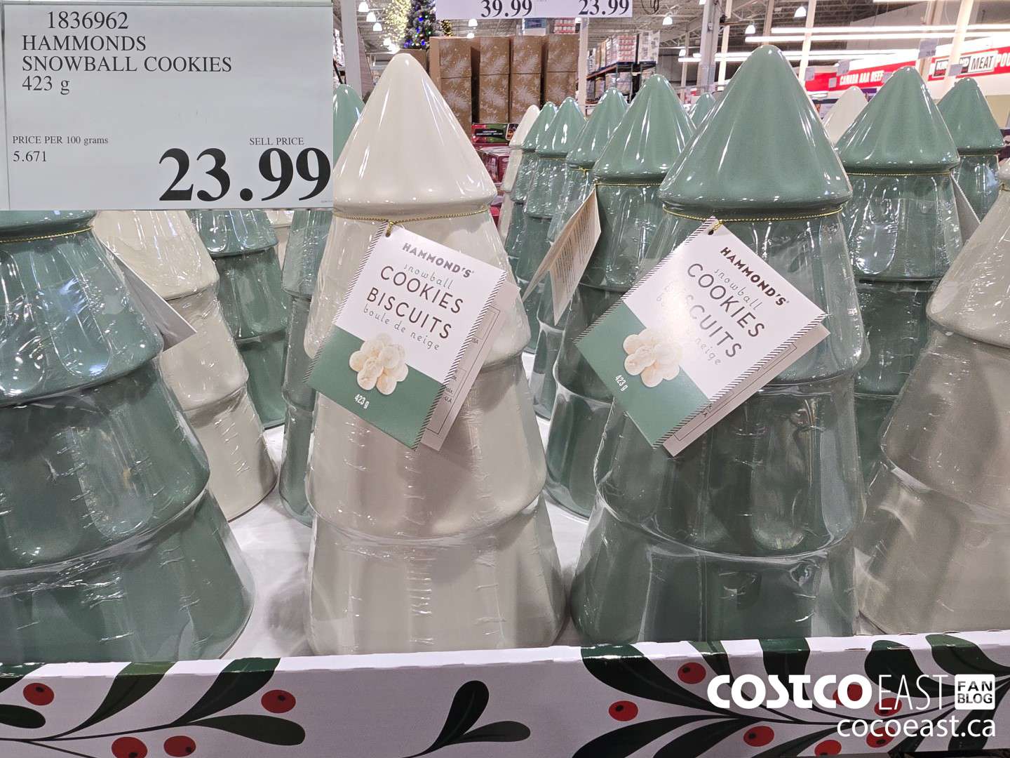 1836962 HAMMONDS SNOWBALL COOKIES 423 g $23.99