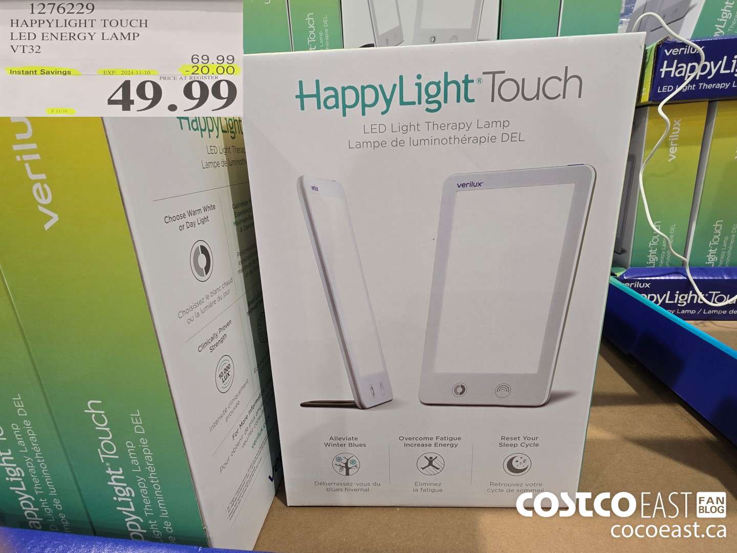 1276229 HAPPYLIGHT TOUCH LED ENERGY LAMP VT32 ($20.00 INSTANT SAVINGS EXPIRES ON 2024-11-10) $49.99