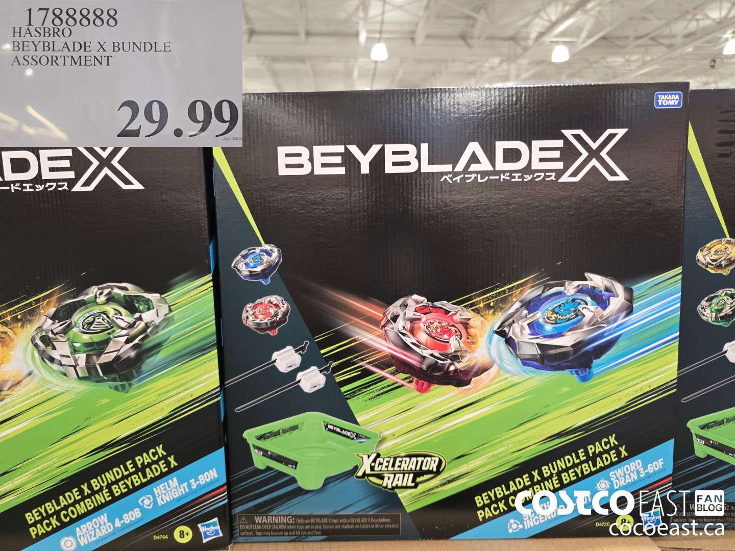 1788888 HASBRO BEYBLADE X BUNDLE ASSORTMENT $29.99