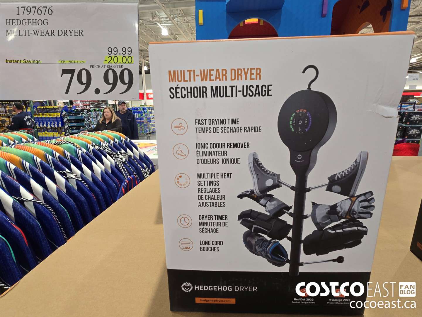 1797676 HEDGEHOG MULTI-WEAR DRYER ($20.00 INSTANT SAVINGS EXPIRES ON 2024-11-24) $79.99