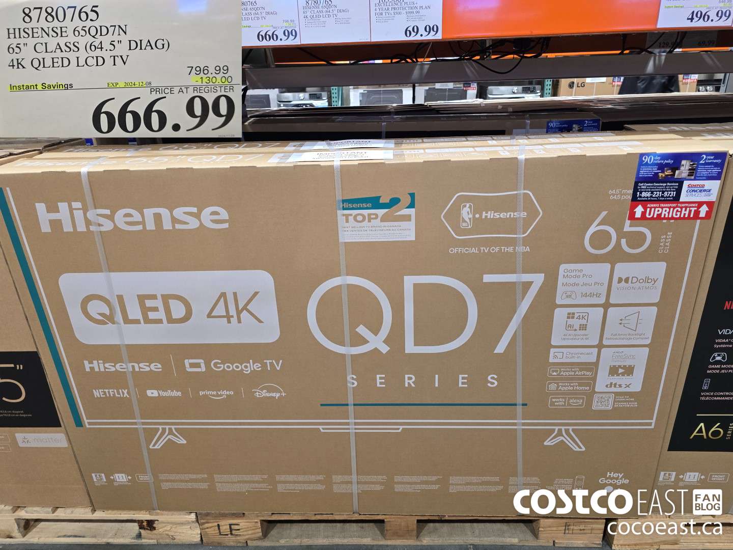 8780765 HISENSE 65QD7N 65