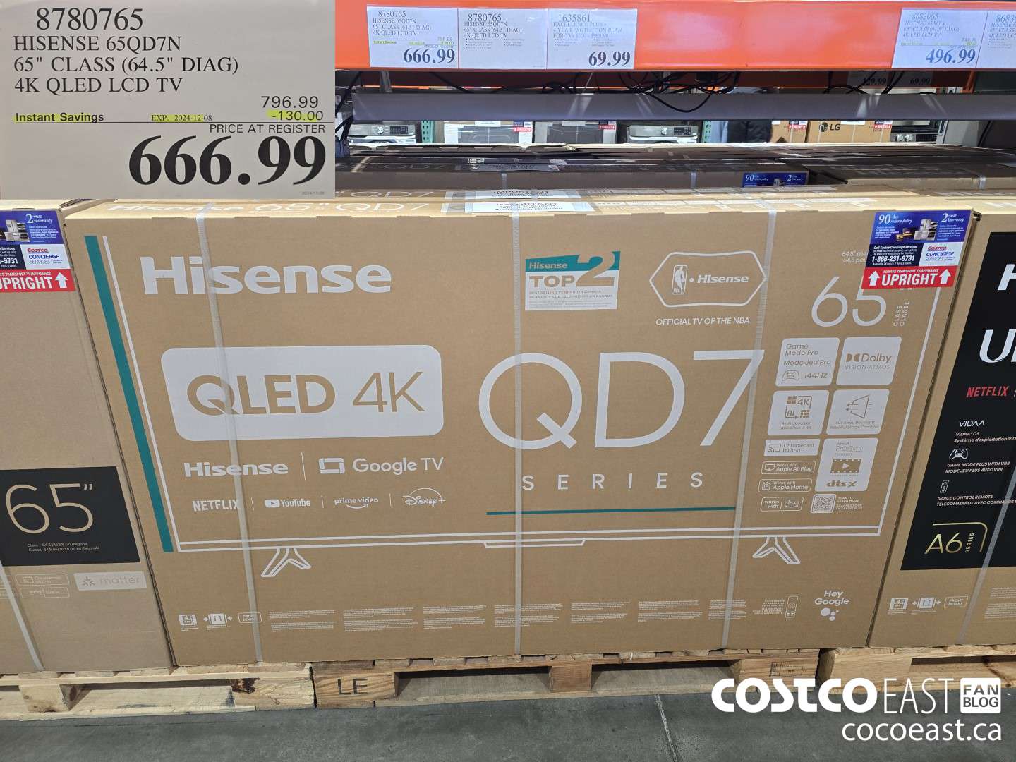 8780765 HISENSE 65QD7N 65