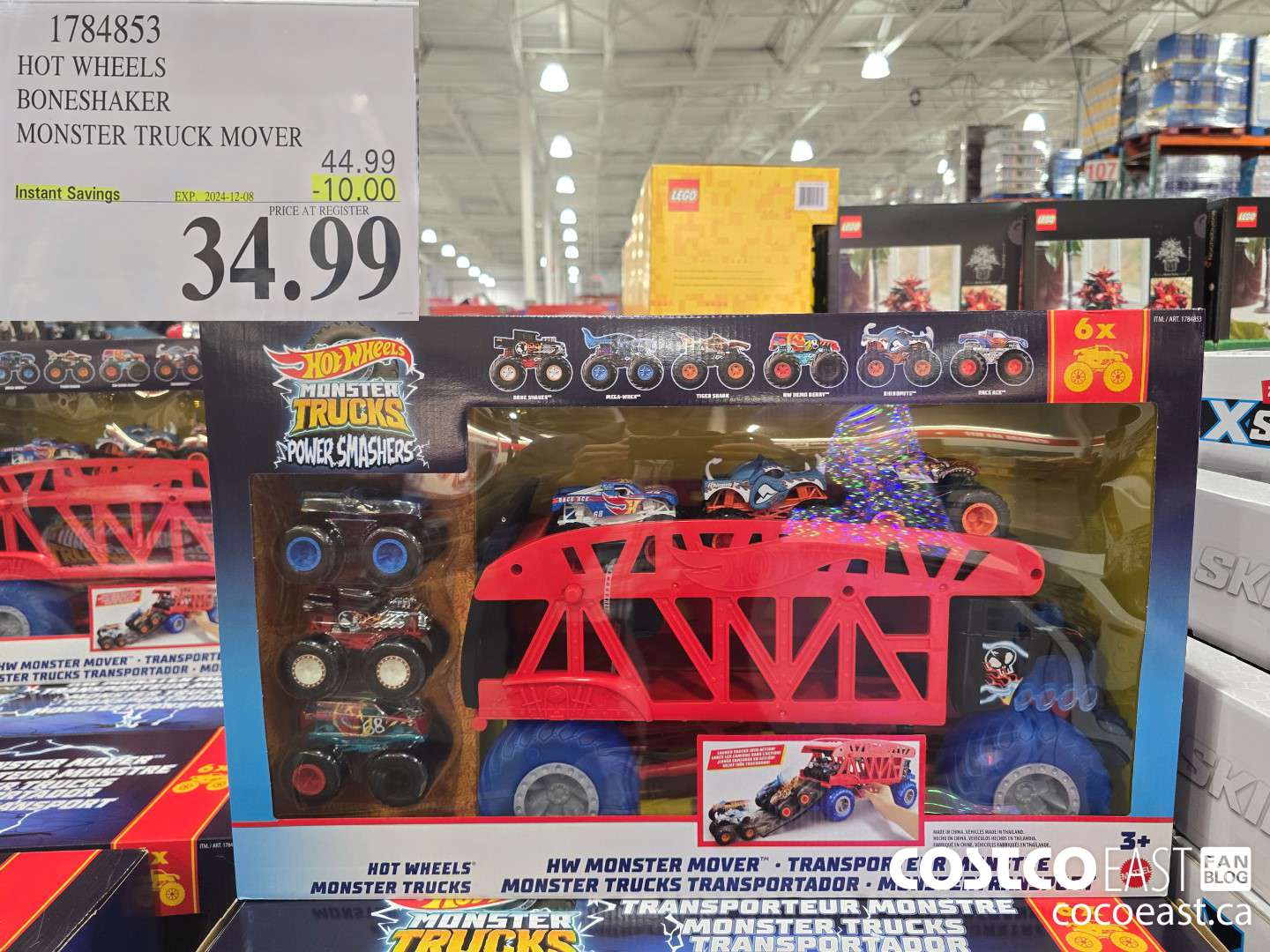 1784853 HOT WHEELS BONESHAKER MONSTER TRUCK MOVER ($10.00 INSTANT SAVINGS EXPIRES ON 2024-12-08) $34.99