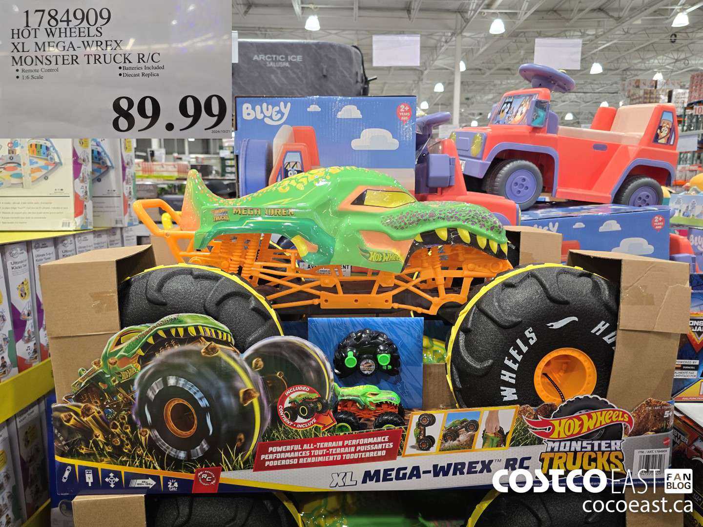 1784909 HOT WHEELS XL MEGA-WREX MONSTER TRUCK R/C. $89.99