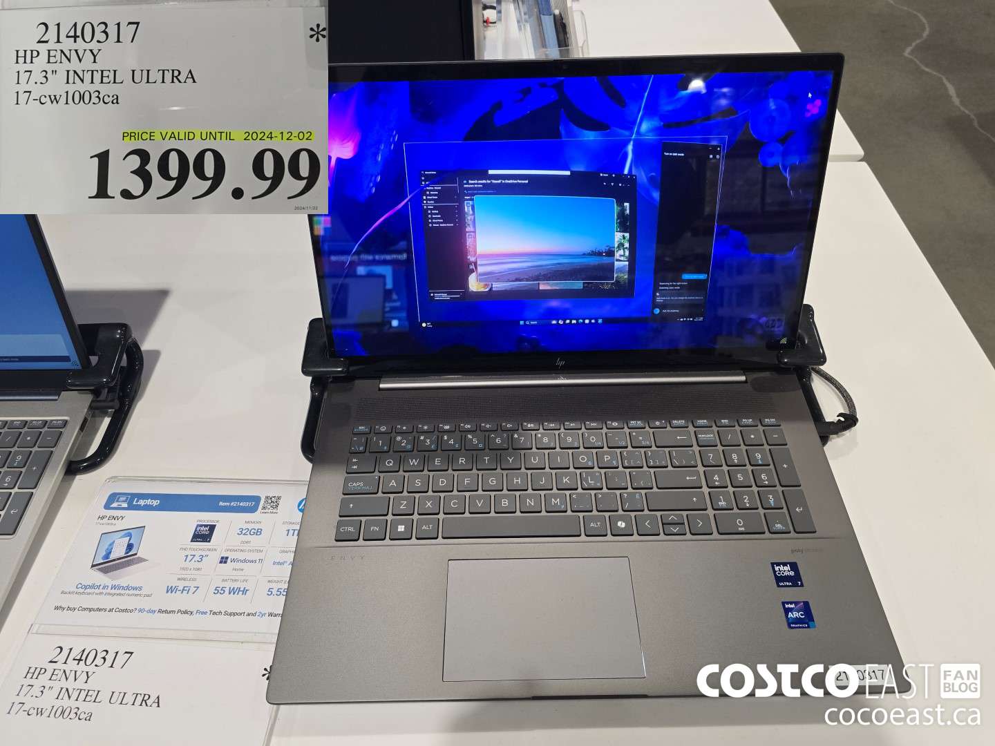 2140317 HP ENVY 17.3