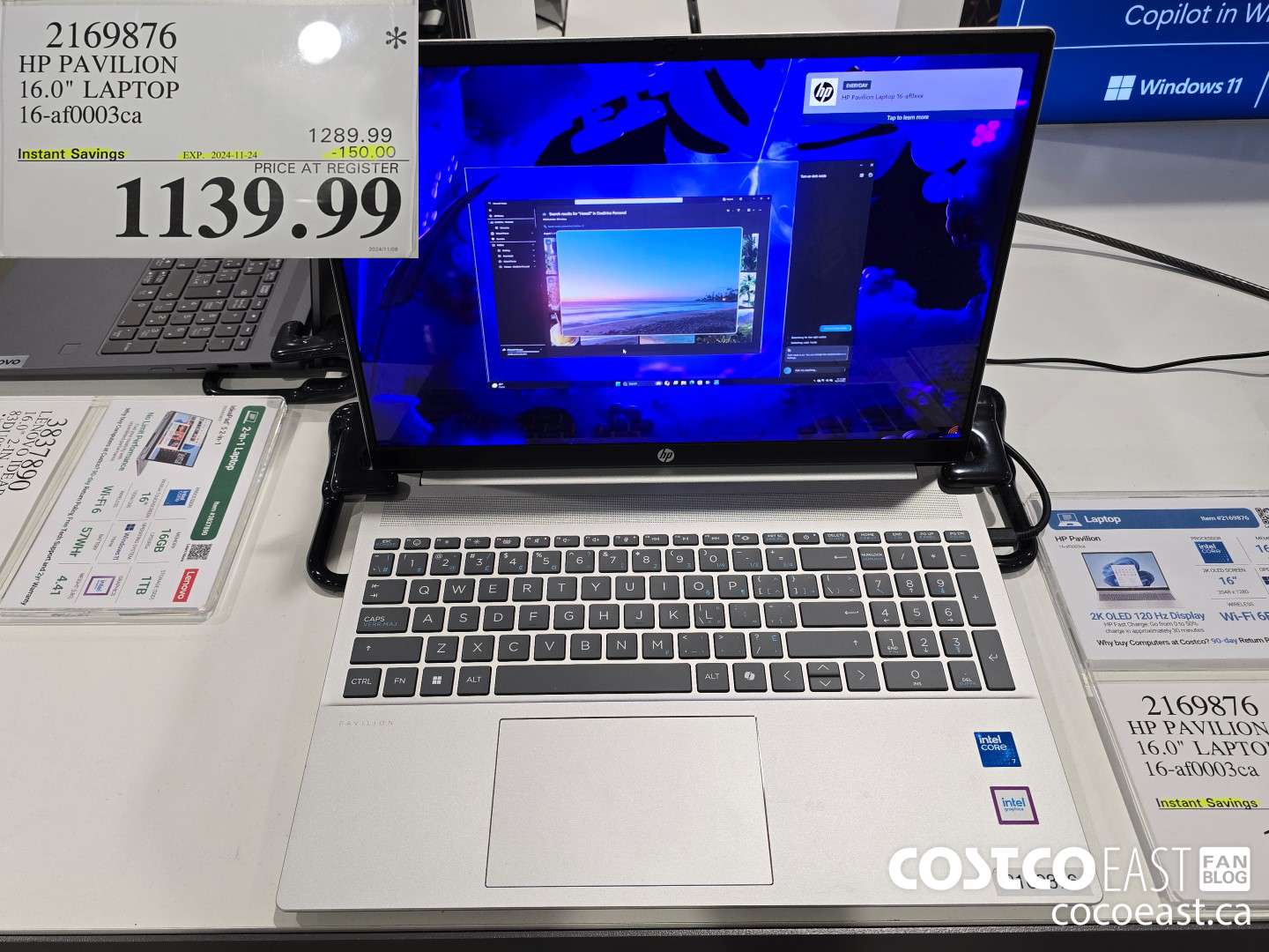 2169876 HP PAVILION 16.0