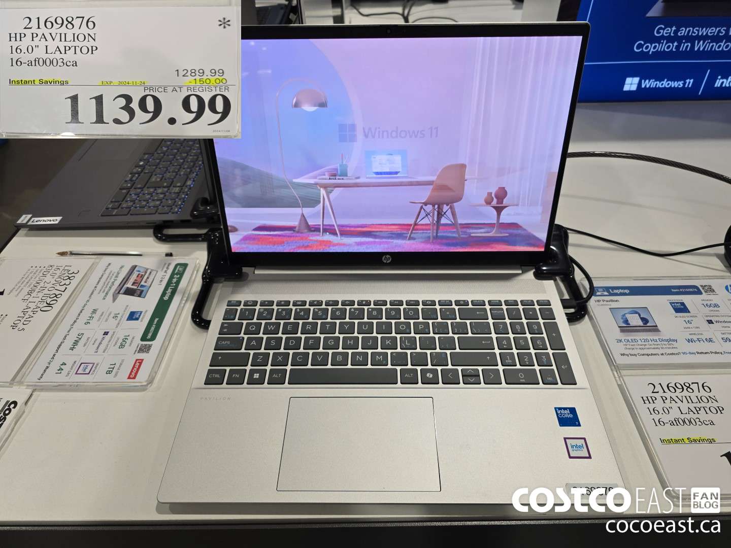 2169876 HP PAVILION 16.0