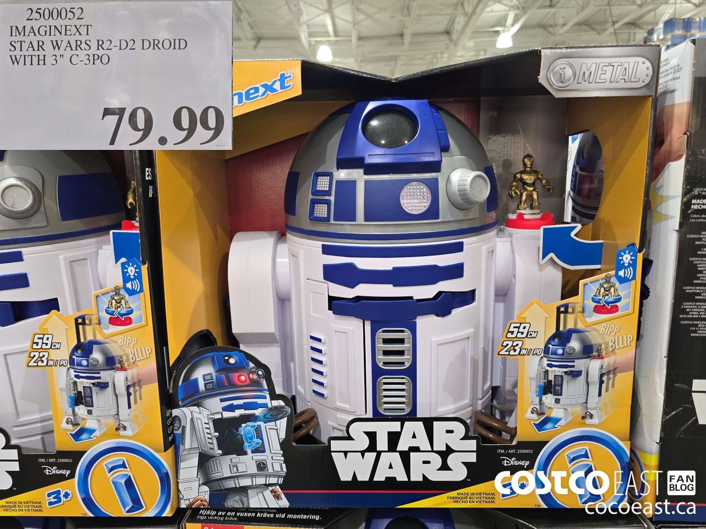 2500052 IMAGINEXT STAR WARS R2-D2 DROID WITH 3