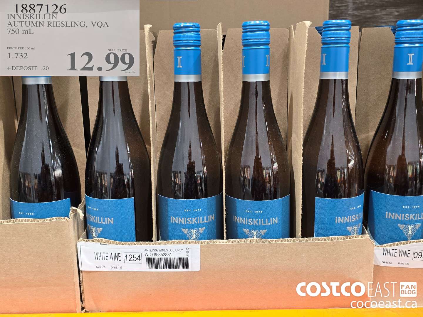 1887126 INNISKILLIN AUTUMN REISLING, VQA 750 ML $12.99