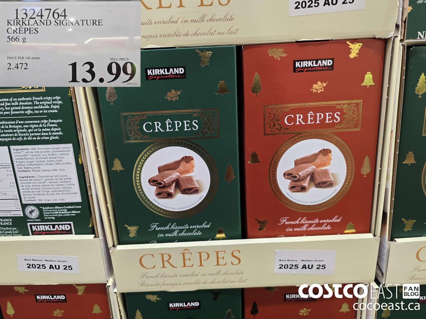 1324764 KIRKLAND SIGNATURE CREPES 566 G $13.99