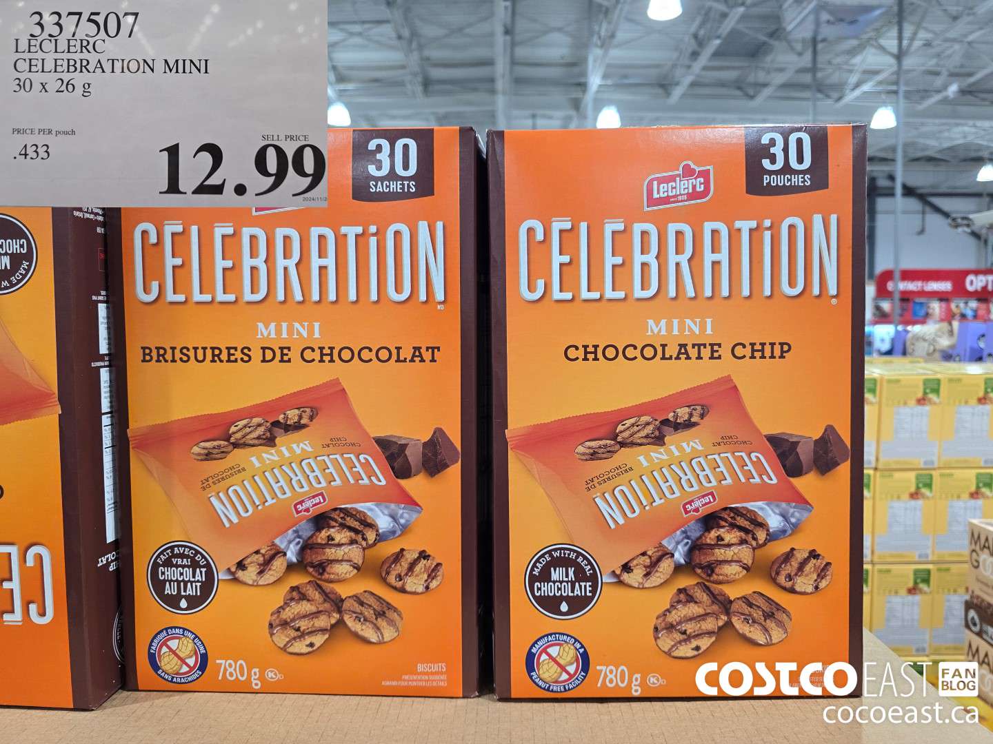 337507 LECLERC CELEBRATION MINI 30 X 26 G $12.99