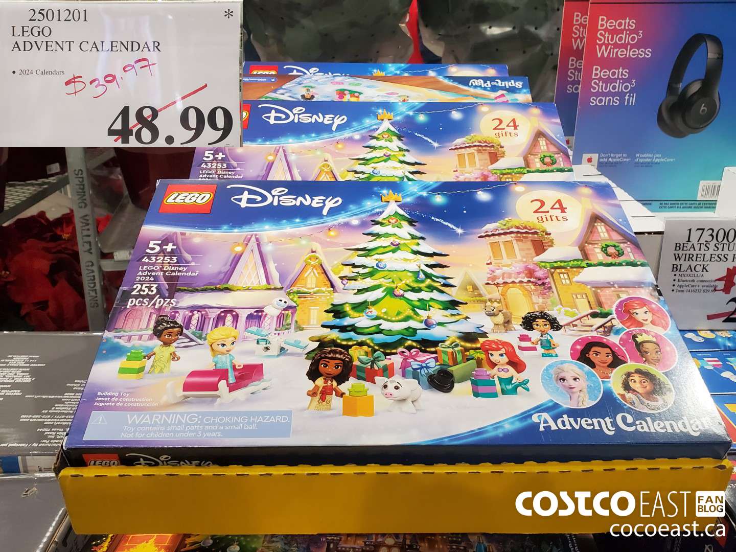 2501201 LEGO ADVENT CALENDAR ASSORTMENT ($8.00 INSTANT SAVINGS EXPIRES ON 2024-11-17) $39.89