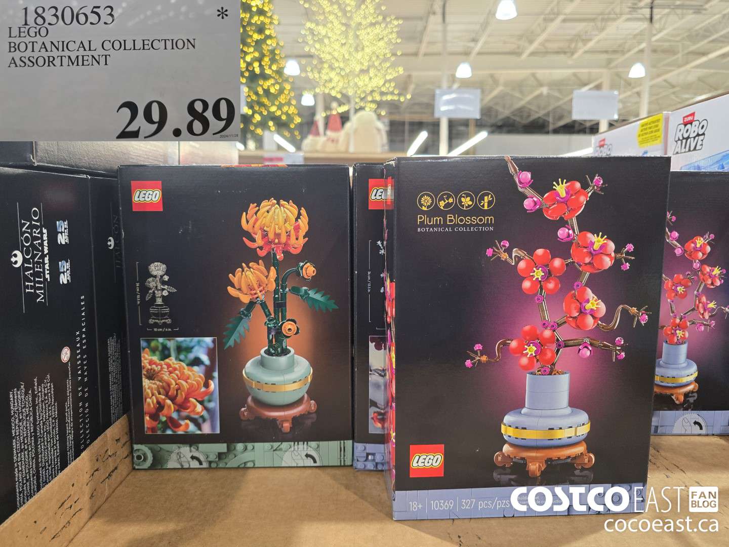 1830653 LEGO BOTANICAL COLLECTION ASSORTMENT $29.89
