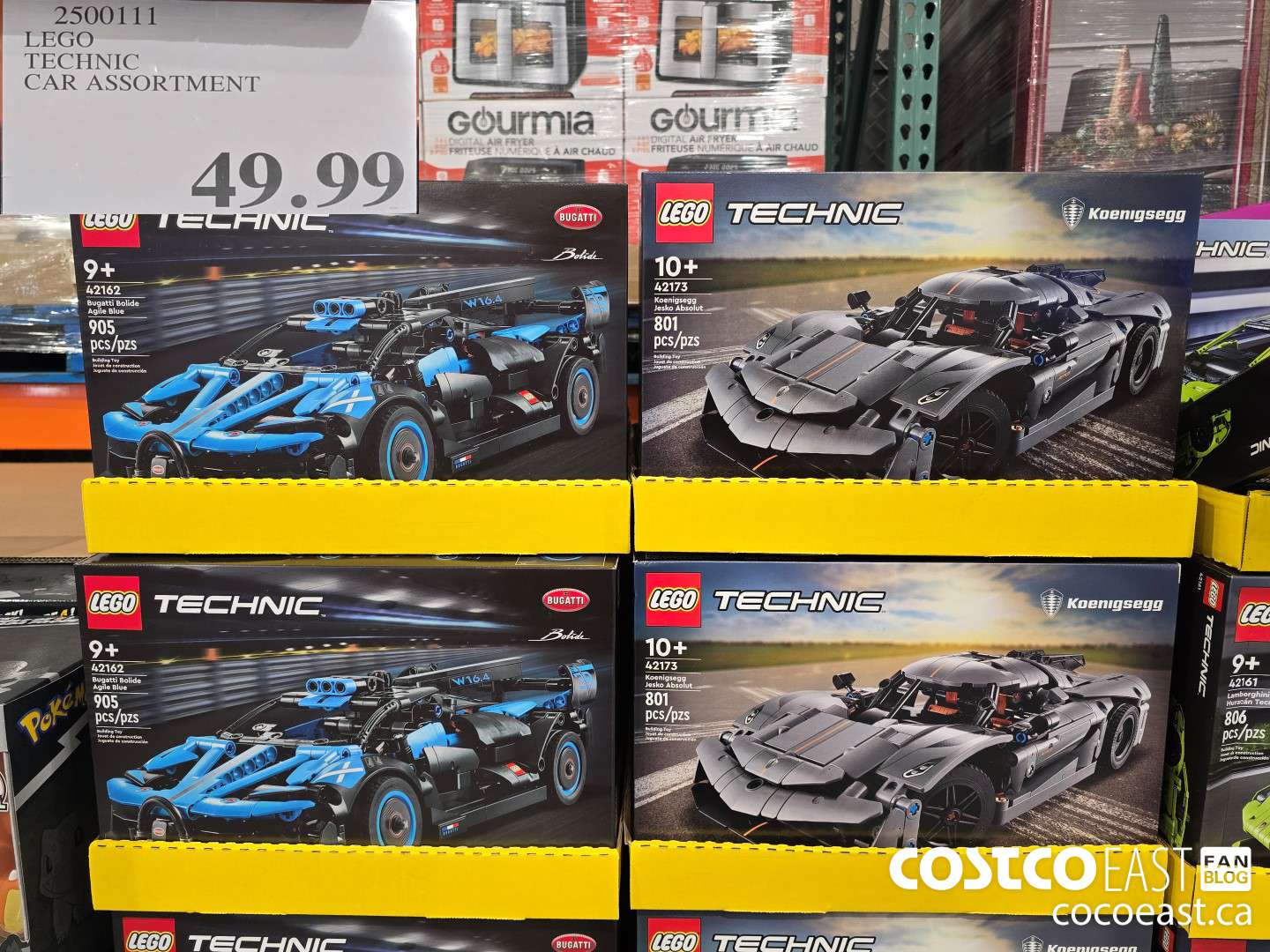 2500111 LEGO TECHNIC CAR ASSORTMENT $49.99