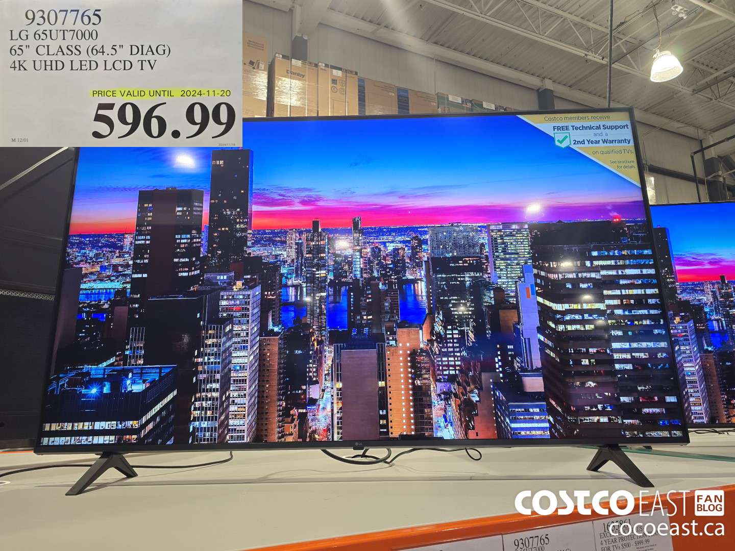 9307765 LG 65UT7000 65