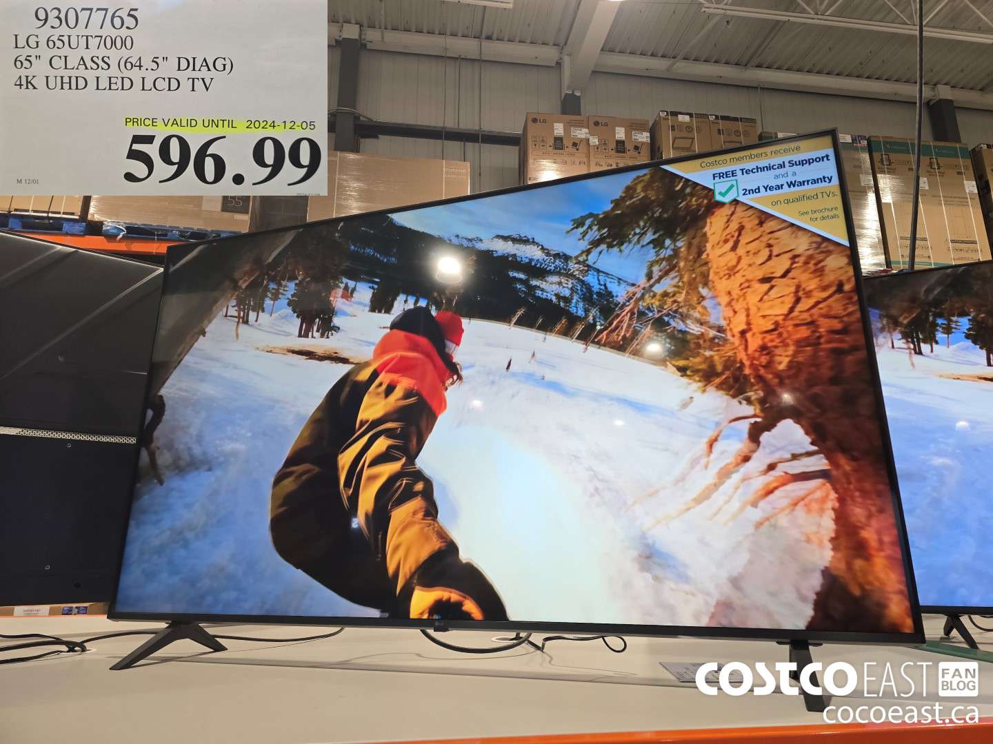 9307765 LG 65UT7000 65