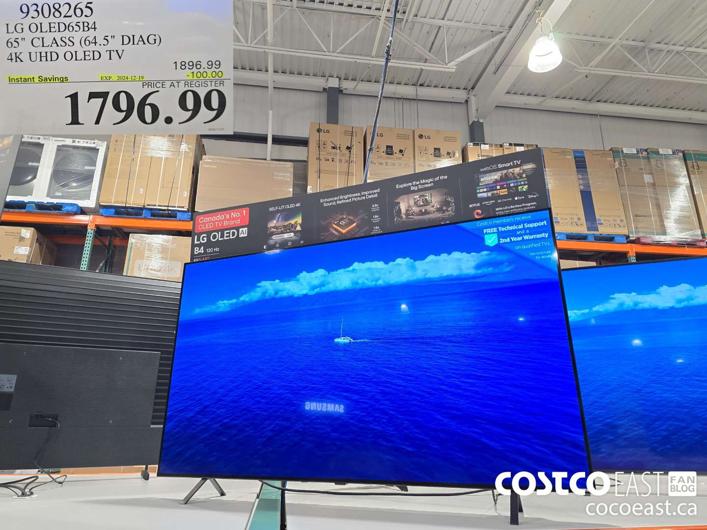 9308265 LG OLED65B4 65