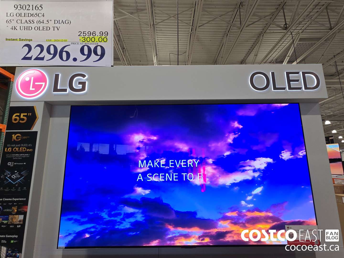 9302165 LG OLED65C4 65