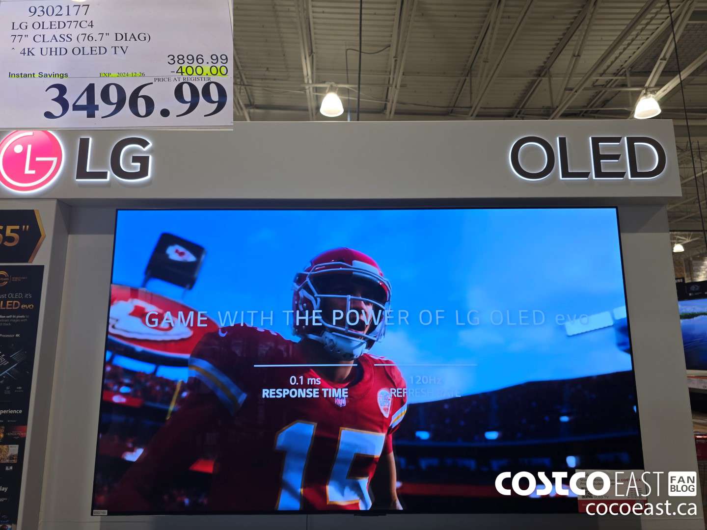 9302177 LG OLED77C4 77