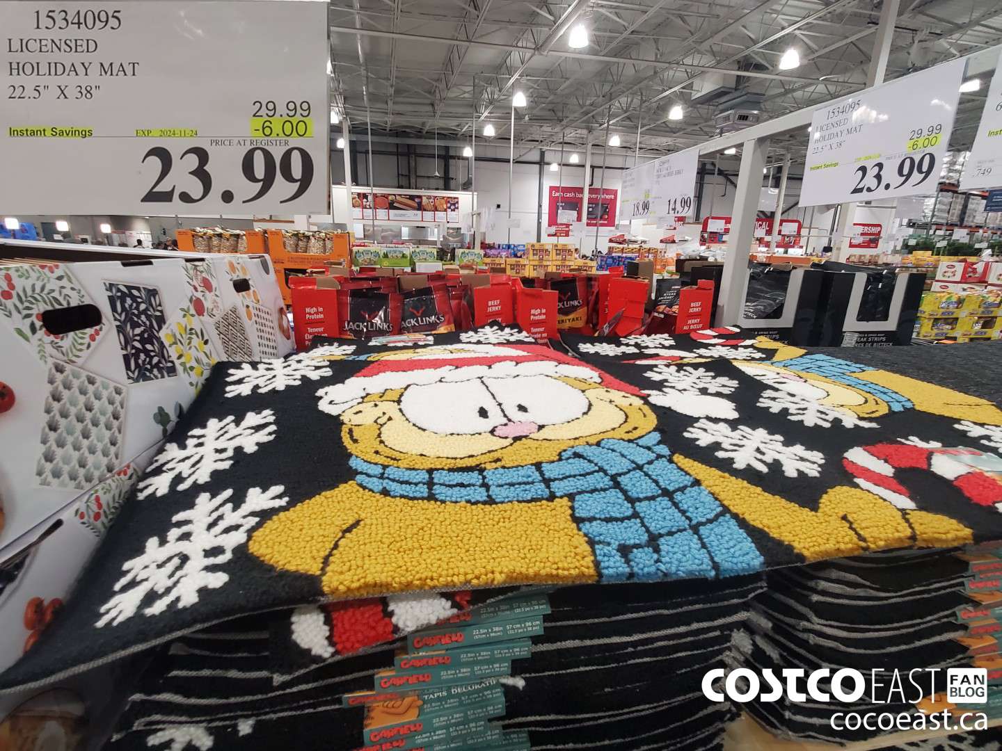 1534095 LICENSED HOLIDAY MAT 22.5