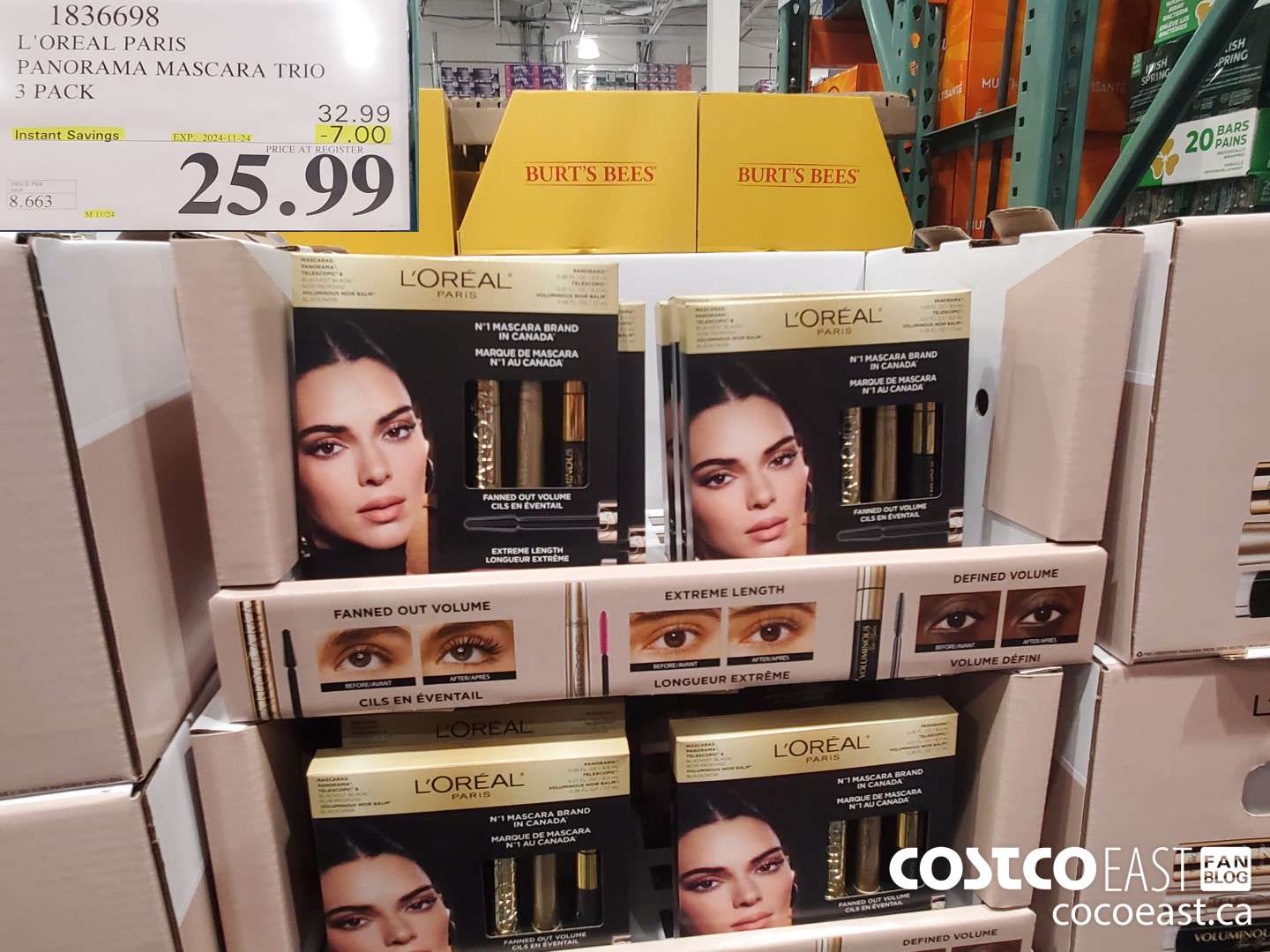 1836698 L'OREAL PARIS PANORAMA MASCARA TRIO 3 PACK ($7.00 INSTANT SAVINGS EXPIRES ON 2024-11-24) $25.99