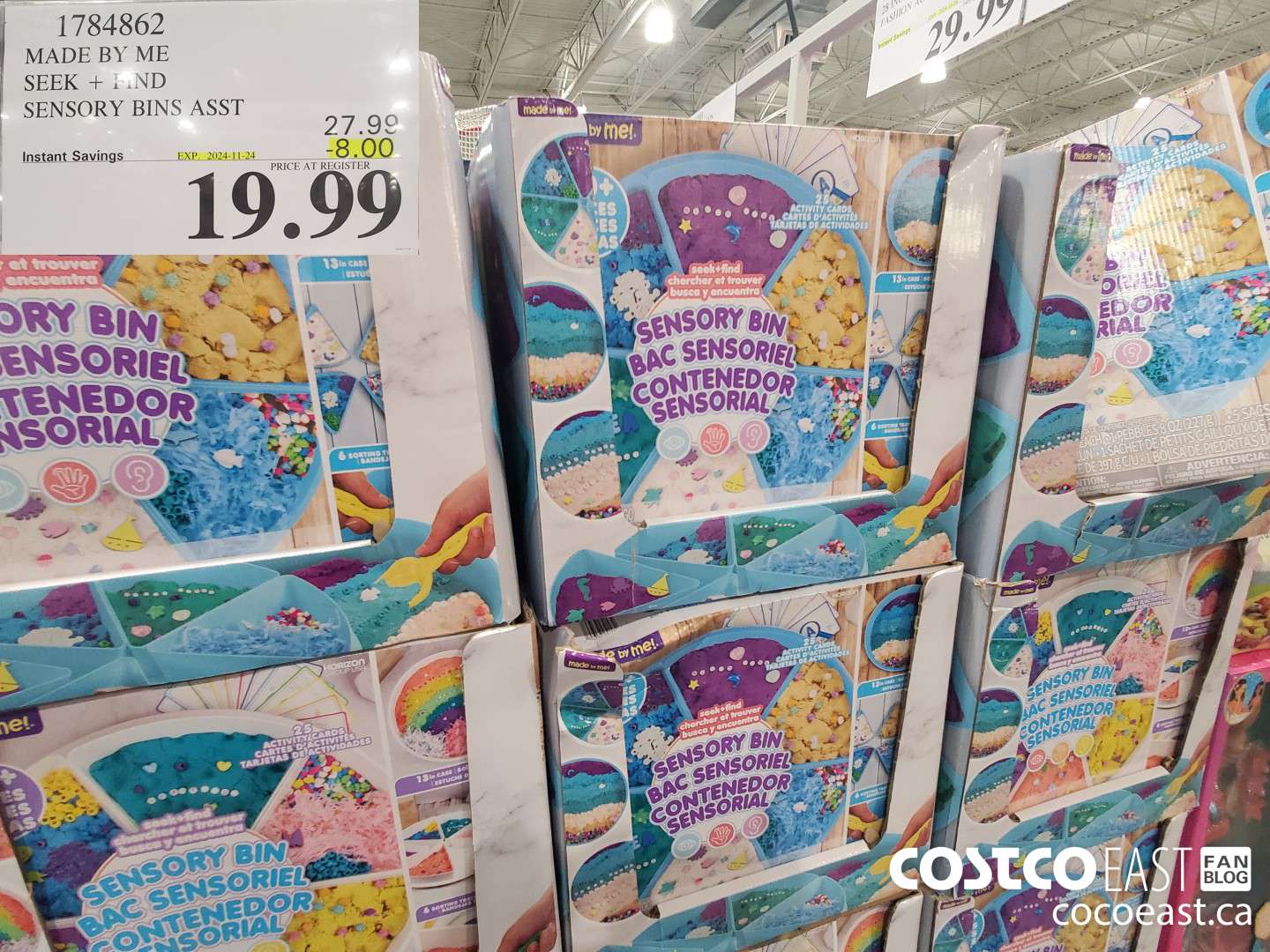 1784862 MADE BY ME SEEK + FIND SENSORY BINS ASST ($8.00 INSTANT SAVINGS EXPIRES ON 2024-11-24) $19.99