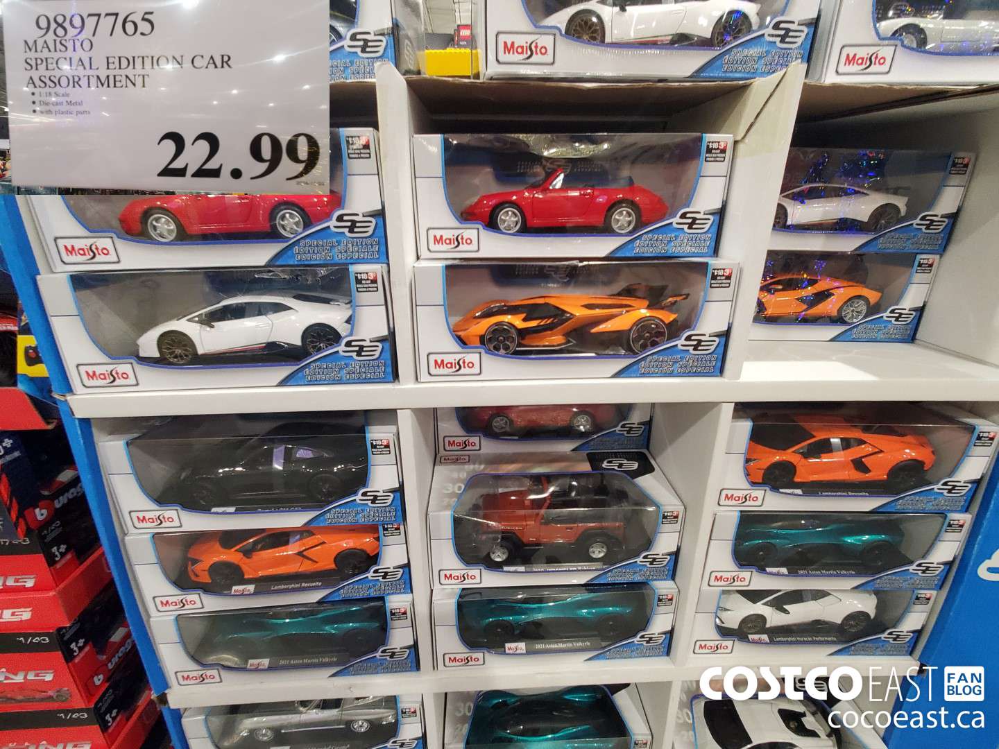 9897765 MAISTO SPECIAL EDITION CAR ASSORTMENT $22.99