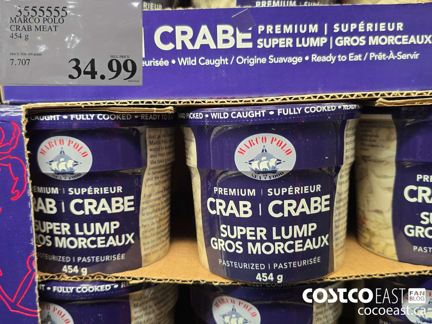 3555555 MARCO POLO CRAB MEAT 454 g $34.99