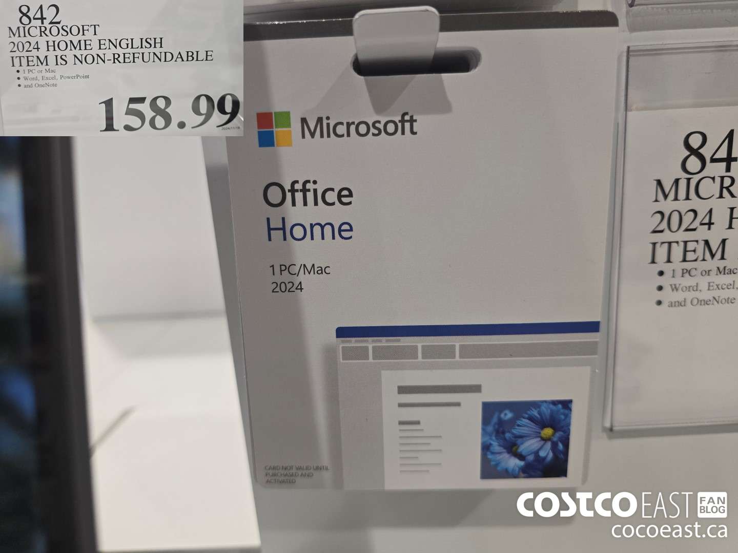 842 MICROSOFT MICROSOFT 2024 HOME ENGLISH ITEM IS NON-REFUNDABLE $158.99