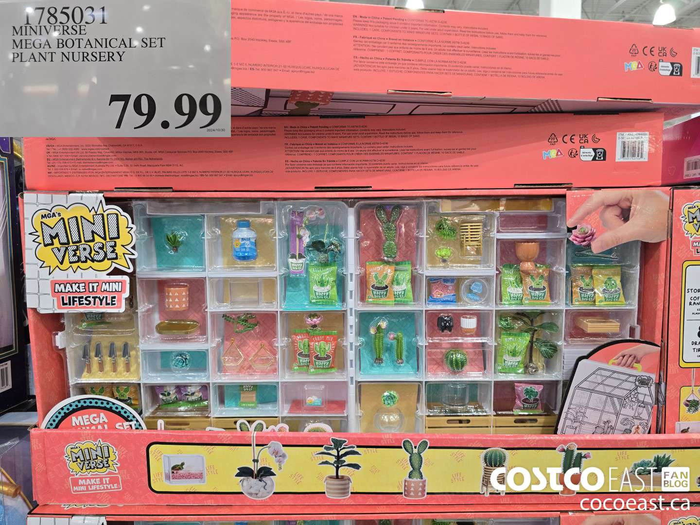 1785031 MINIVERSE MEGA BOTANICAL SET PLANT NURSERY $79.99