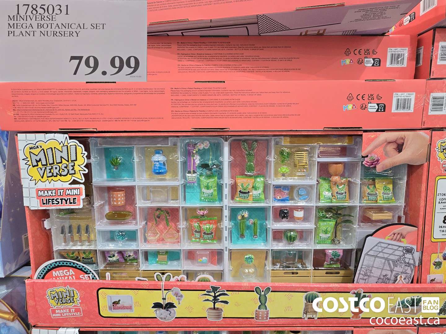 1785031 MINIVERSE MEGA BOTANICAL SET PLANT NURSERY $79.99