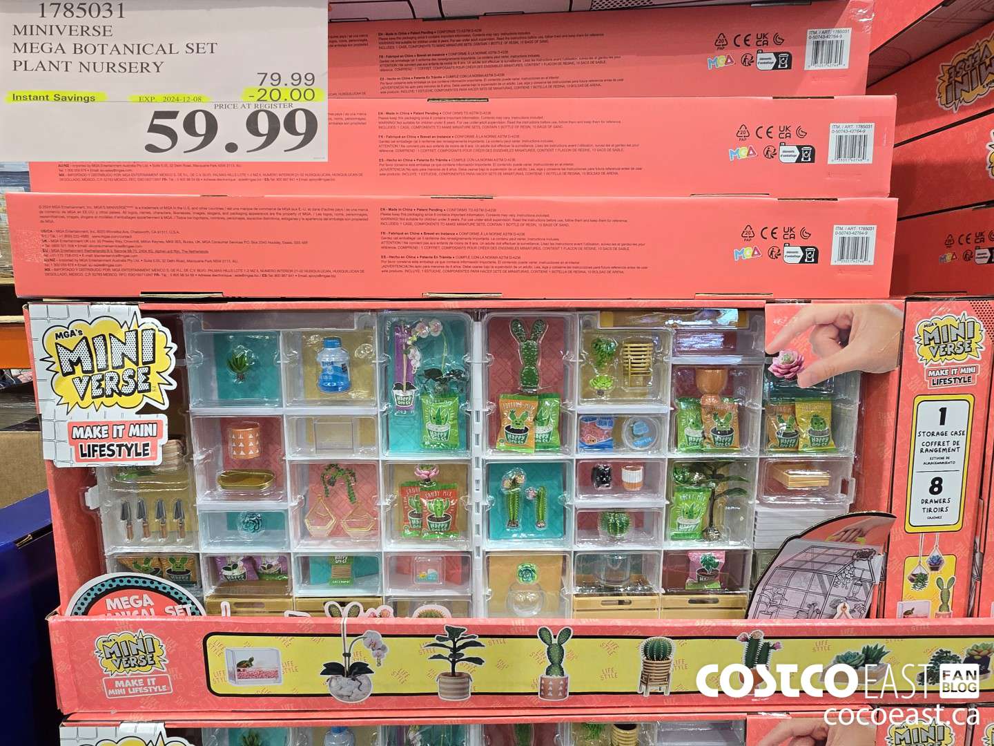 1785031 MINIVERSE MEGA BOTANICAL SET PLANT NURSERY ($20.00 INSTANT SAVINGS EXPIRES ON 2024-12-08) $59.99