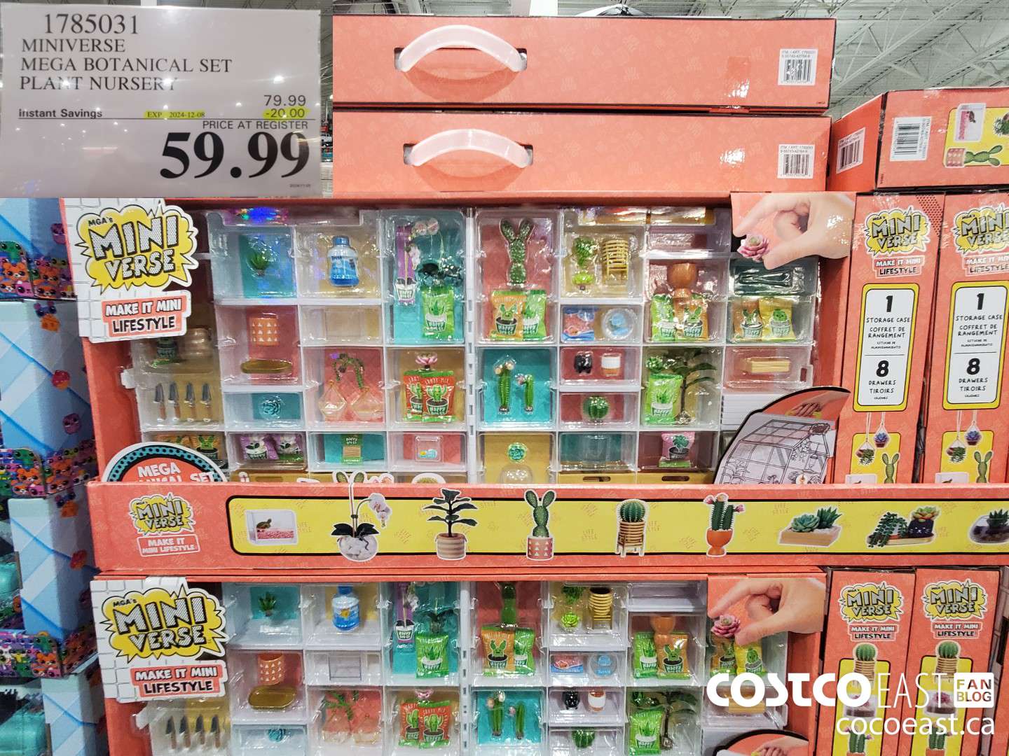 1785031 MINIVERSE MEGA BOTANICAL SET PLANT NURSERY ($20.00 INSTANT SAVINGS EXPIRES ON 2024-12-08) $59.99