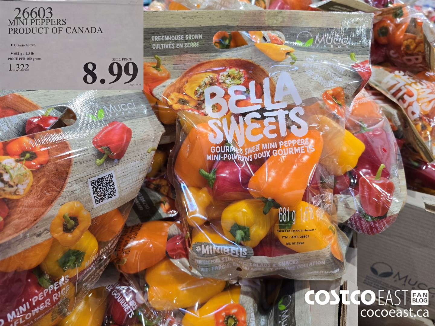 26603 MINI PEPPERS PRODUCT OF CANADA $8.99