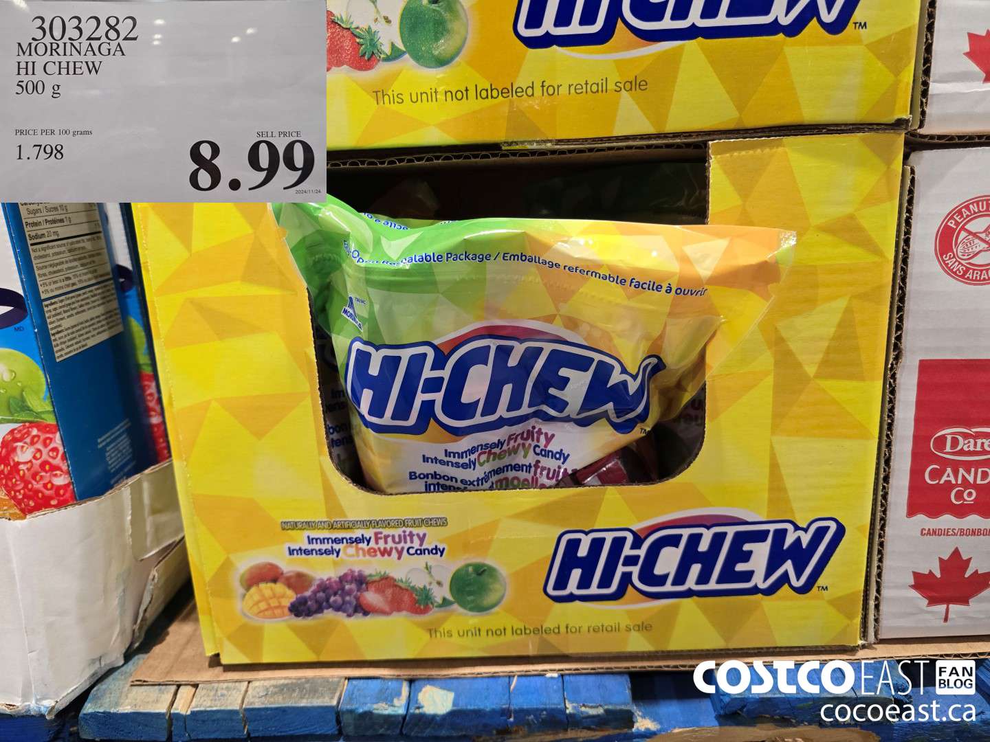 303282 MORINGA HI-CHEW 500 g $8.99
