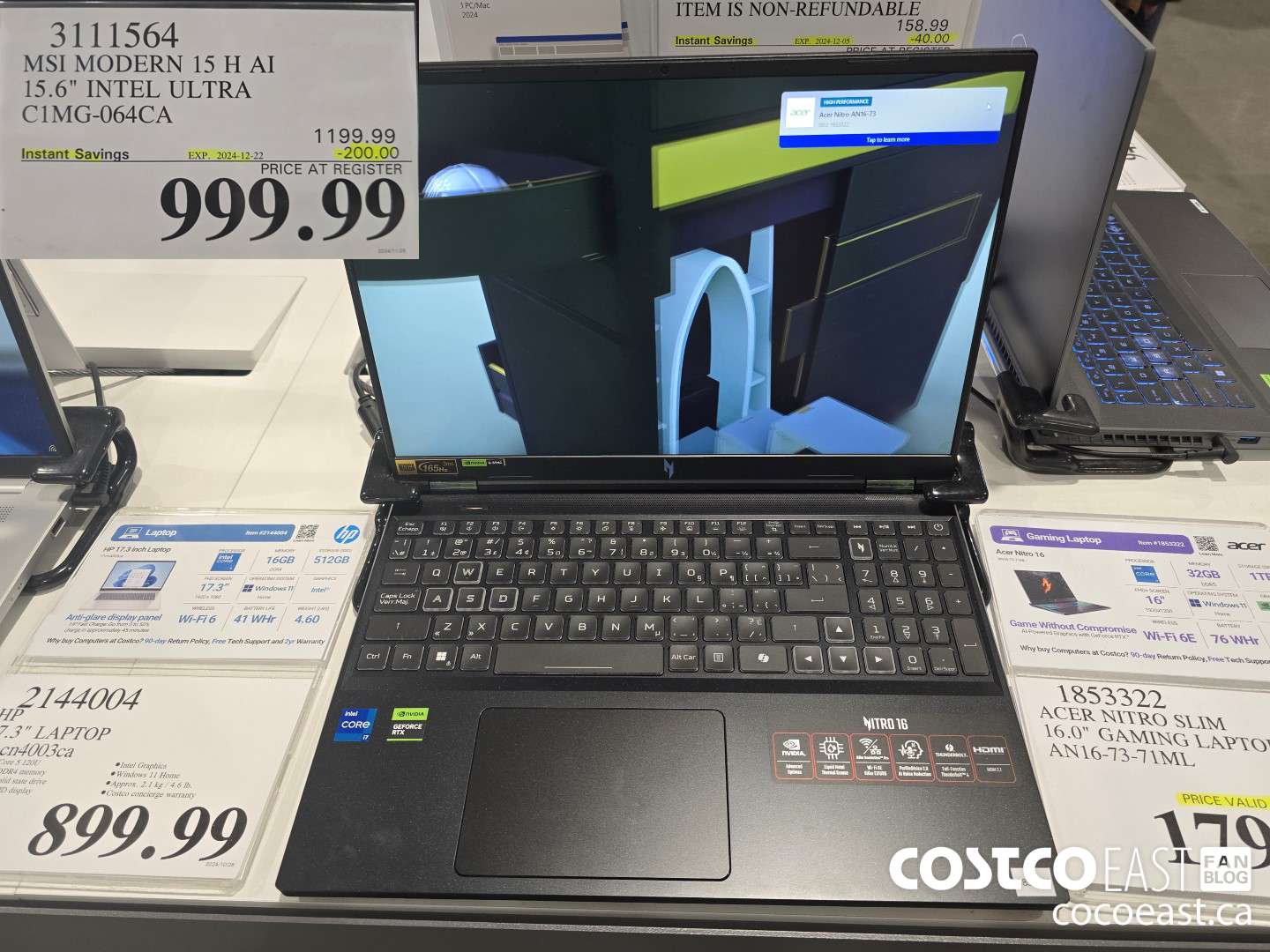 3111564 MSI MODERN 15 H AI 15.6