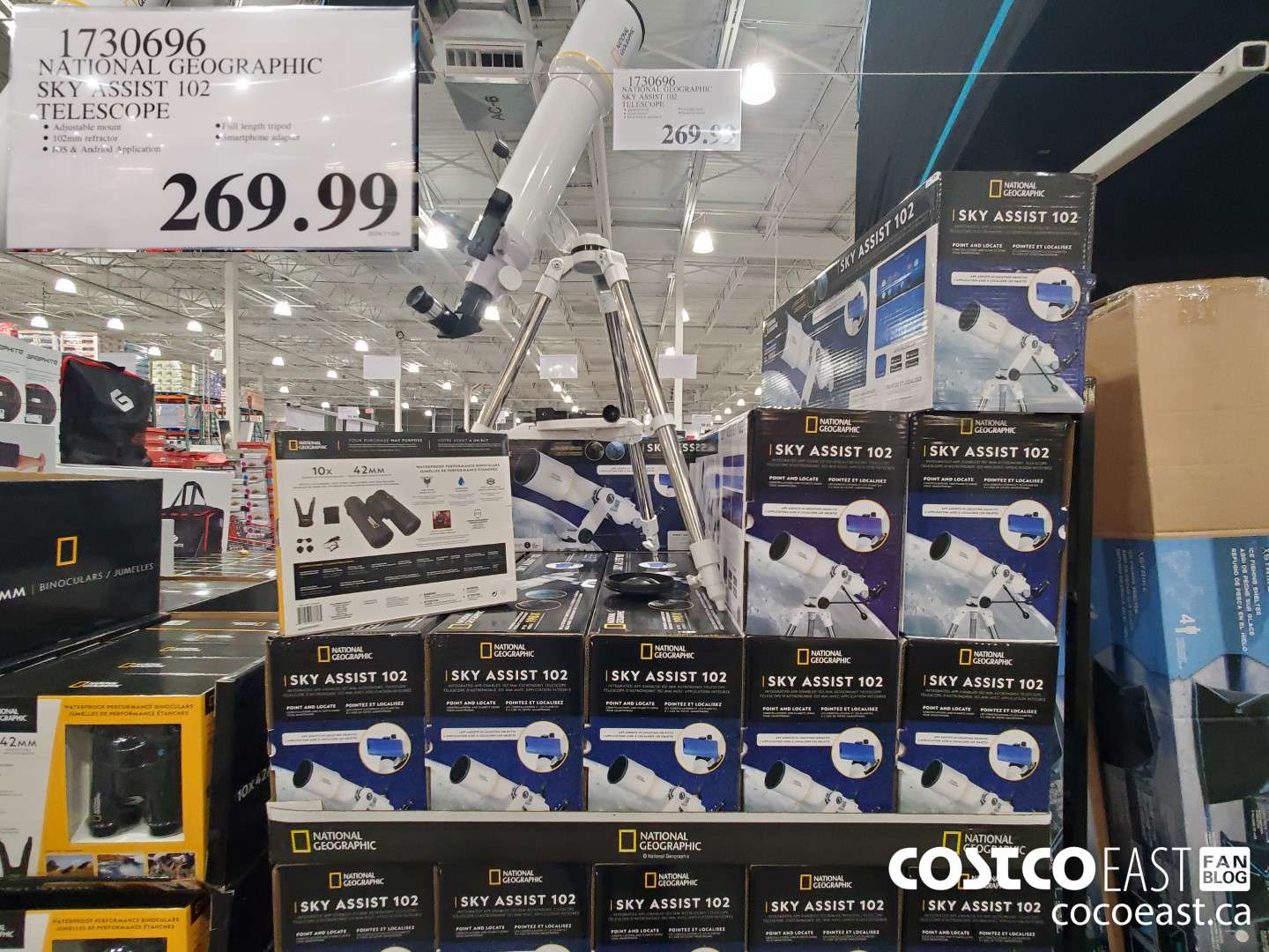 1730696 NATIONAL GEOGRAPHIC SKY ASSIST 102 TELESCOPE $269.99