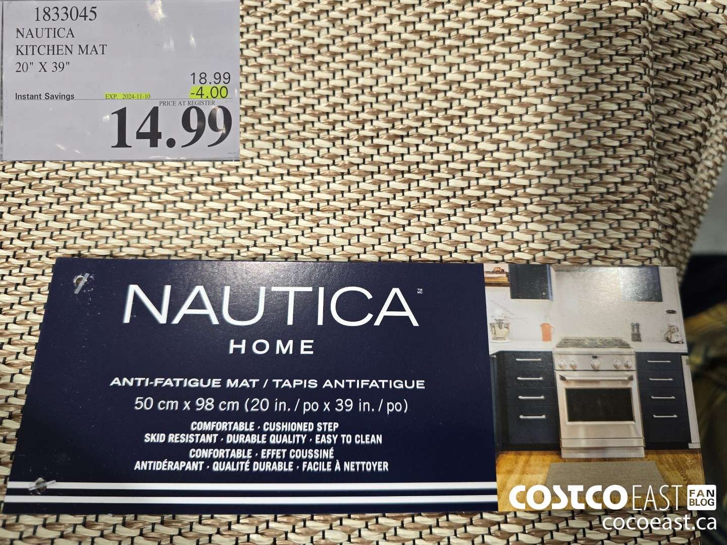 1833045 NAUTICA KITCHEN MAT 20