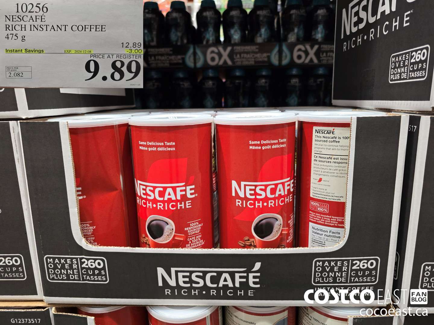 10256 NESCAFE RICH INSTANT COFFEE 475 G ($3.00 INSTANT SAVINGS EXPIRES ON 2024-12-08) $9.89