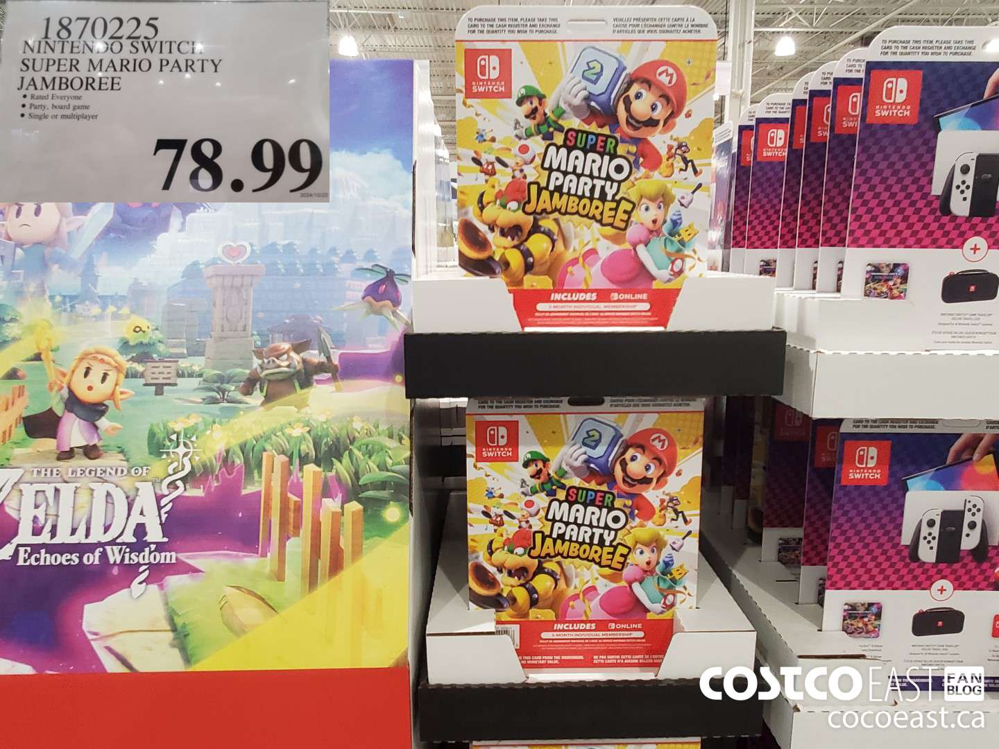 1870225 NINTENDO SWITCH SUPER MARIO PARTY JAMBOREE $78.99