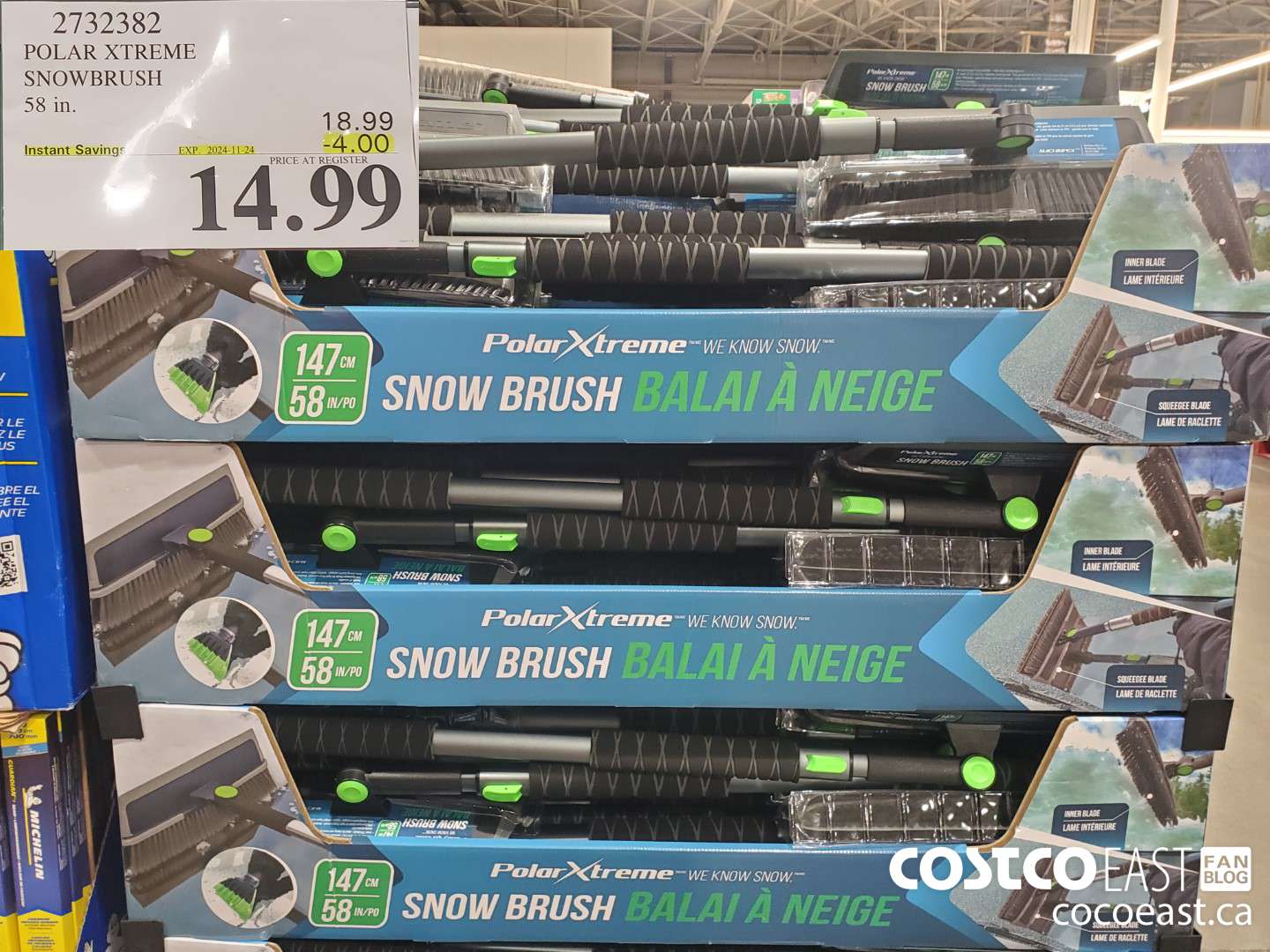 2732382 POLAR XTREME SNOWBRUSH 58 in. ($4.00 INSTANT SAVINGS EXPIRES ON 2024-11-24) $14.99