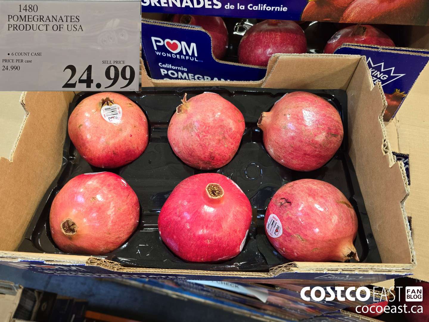 1480 POMEGRANATES PRODUCT OF USA $24.99