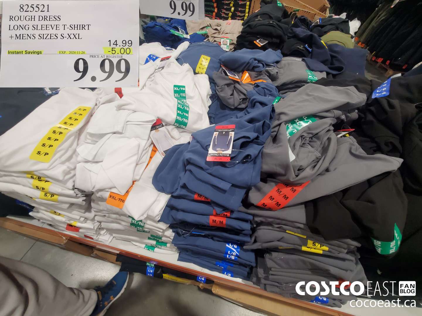 825521 ROUGH DRESS LONG SLEEVE T-SHIRT +MENS SIZES S-XXL  ($5.00 INSTANT SAVINGS EXPIRES ON 2024-11-24) $9.99