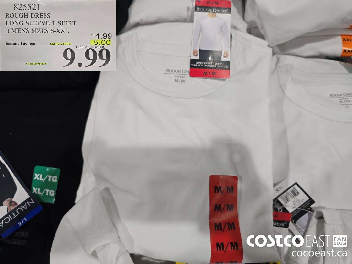 825521 ROUGH DRESS LONG SLEEVE T-SHIRT +MENS SIZES S-XXL  ($5.00 INSTANT SAVINGS EXPIRES ON 2024-11-24) $9.99