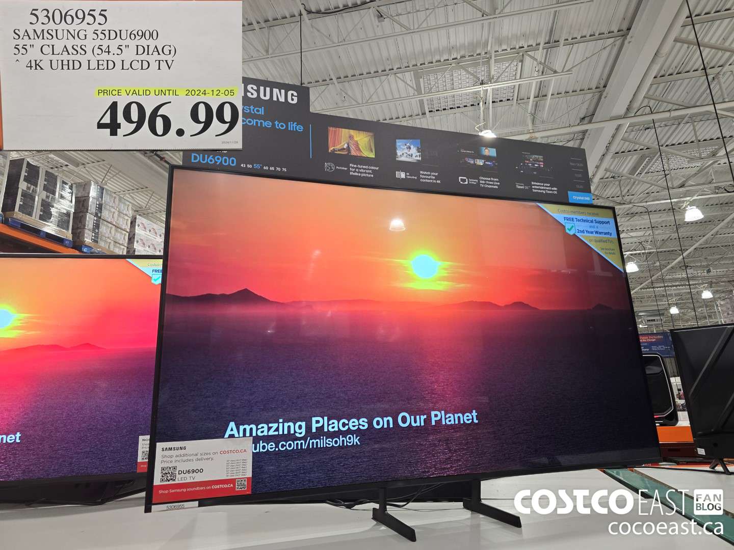 5306955 SAMSUNG 55DU6900 55