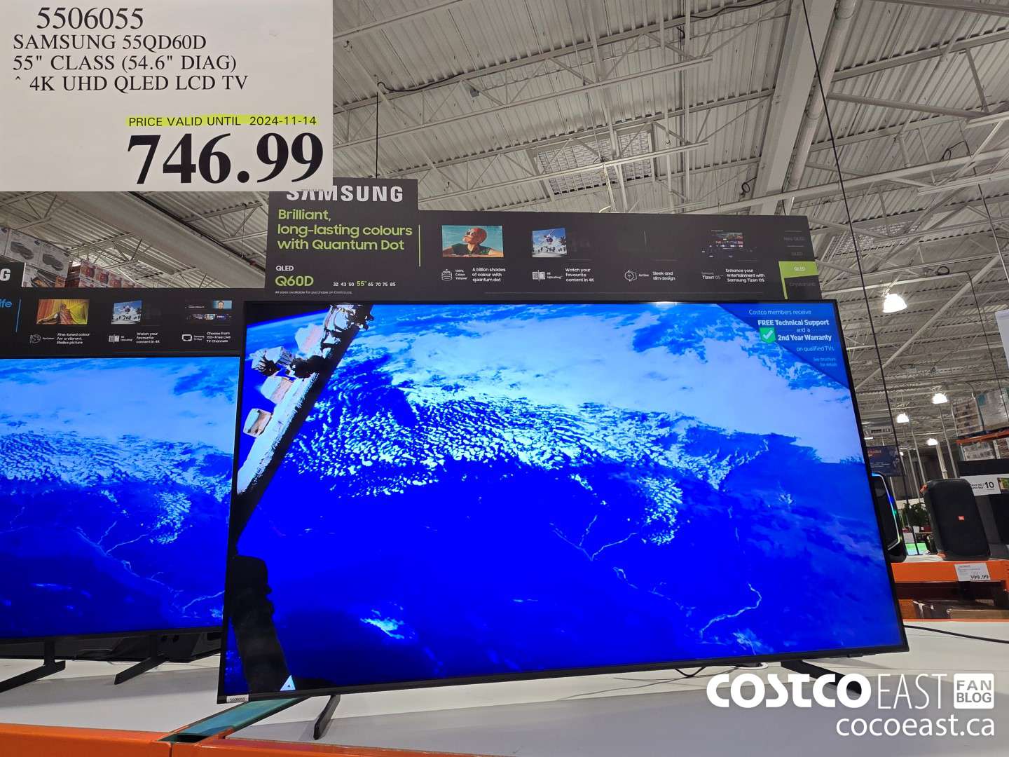 5506055 SAMSUNG 55QD60D 55