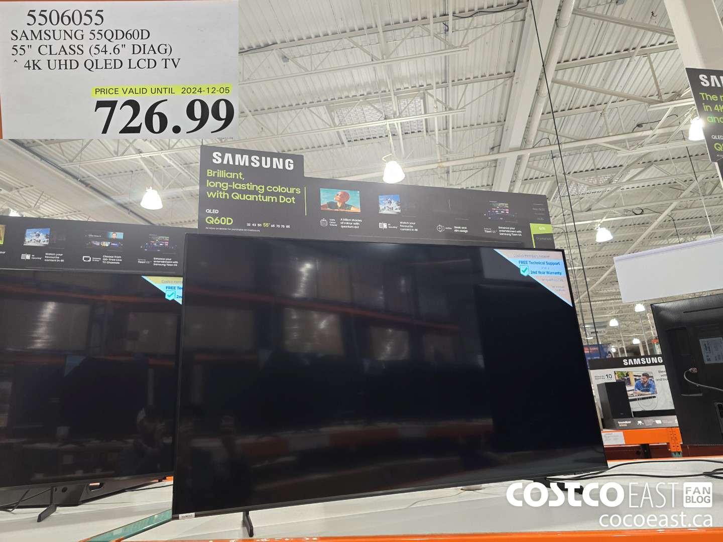 5506055 SAMSUNG 55QD60D 55