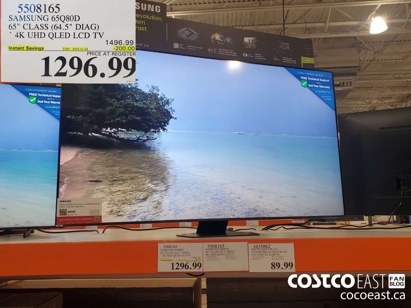 5508165 SAMSUNG 65Q80D 65