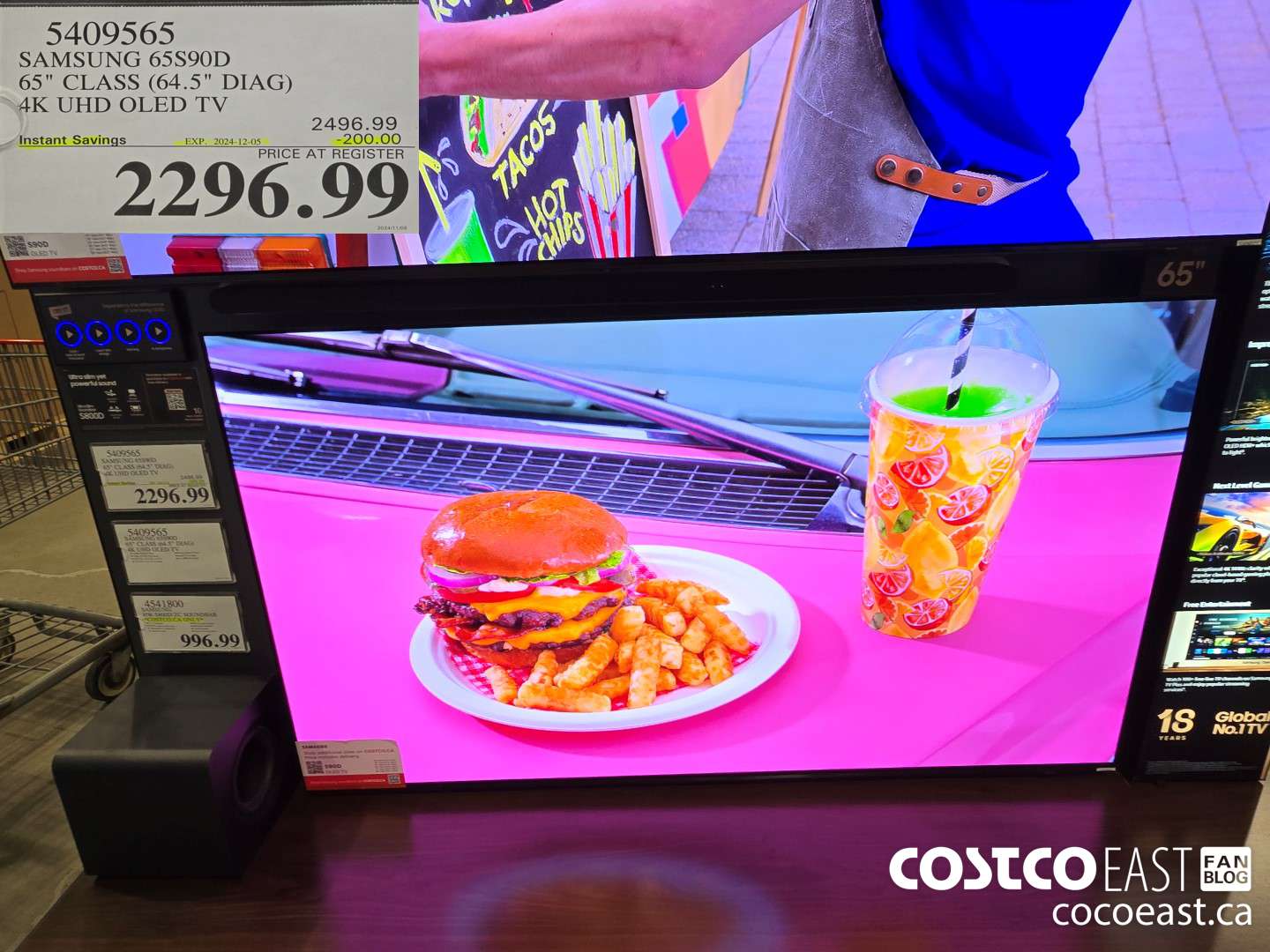 5409565 SAMSUNG 65S90D 65